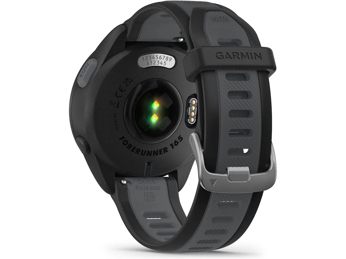 Garmin Forerunner 165 Music 43mm GPS (sort/skifergrå) Smartklokker
