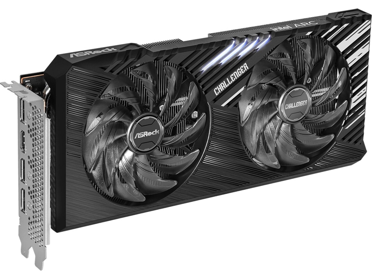 ASRock Intel Arc A750 Challenger SE 8GB OC Skjermkort