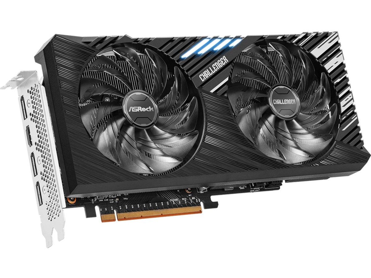 ASRock Intel Arc A750 Challenger SE 8GB OC Skjermkort