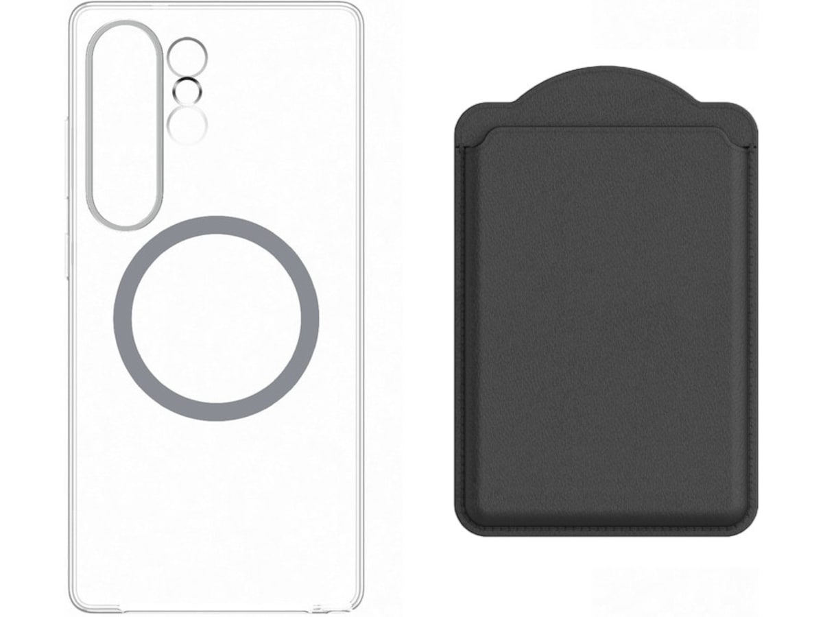 Samsung Galaxy S25 Ultra Clear Magnet Case (gjennomsiktig) Mobildeksel