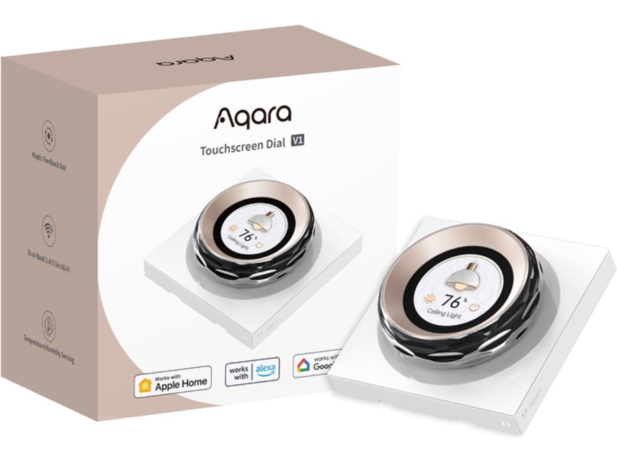 Aqara Touchscreen Dial V1 Lysbrytere, dimmere & lysstyring