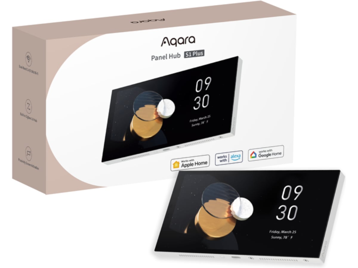 Aqara MP-K03D Panel Hub S1 Lysbrytere, dimmere & lysstyring