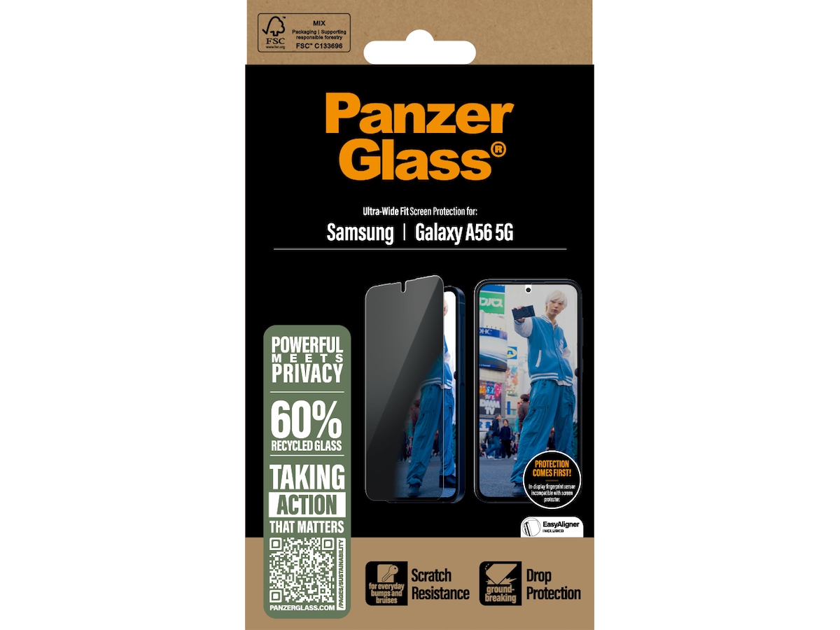 PanzerGlass Galaxy A56 5G Privacy skjermbeskytter Skjermbeskytter
