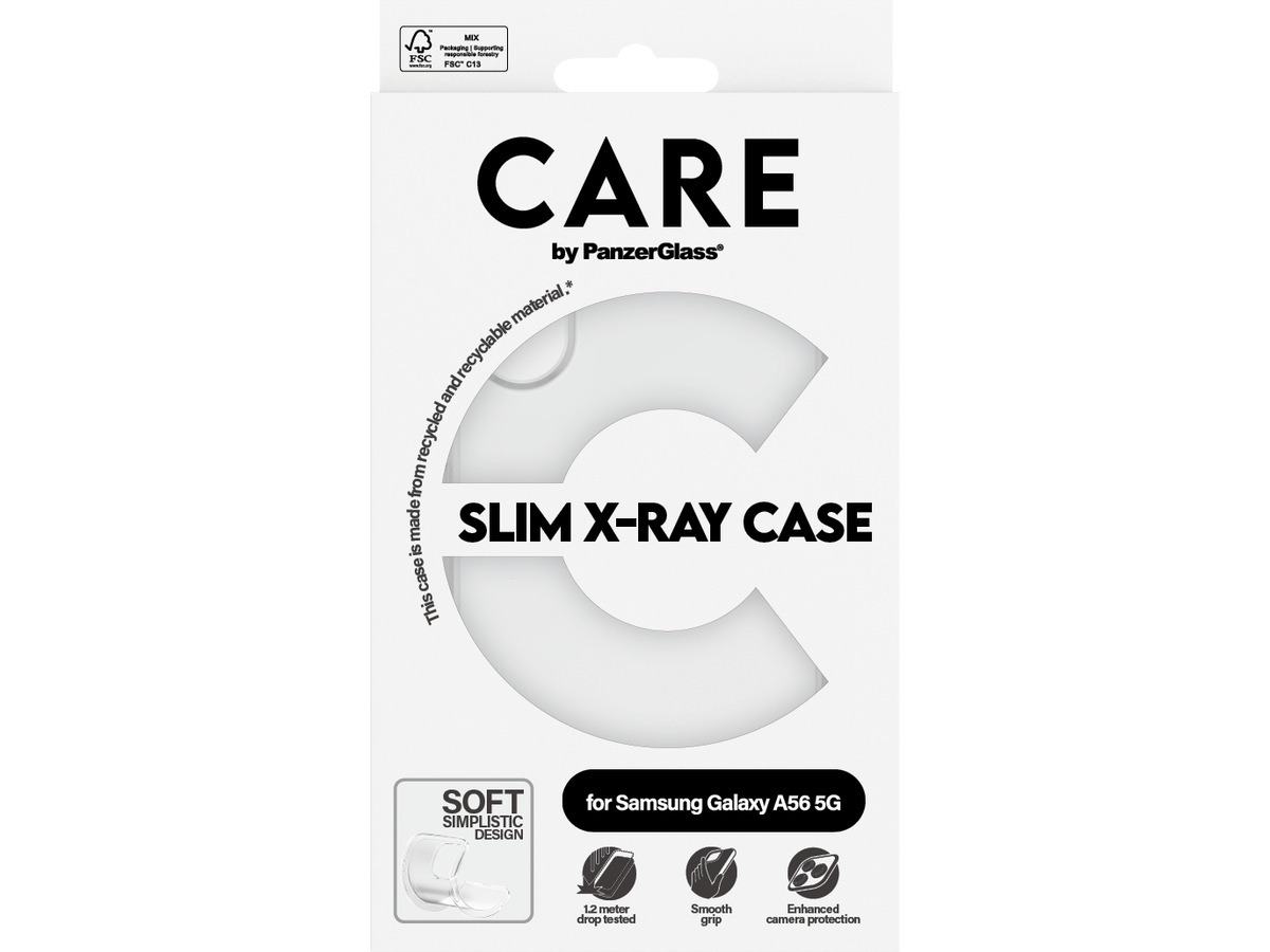 PanzerGlass CARE Galaxy A56 5G Fashion silikondeksel (gjennomsiktig) Mobildeksel