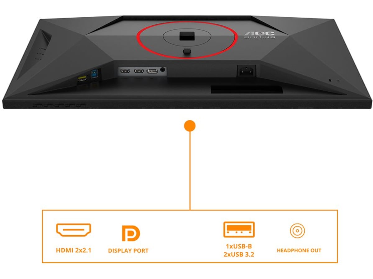 AOC 27" 4K gamingskjerm U27G4R Gamingskjermer