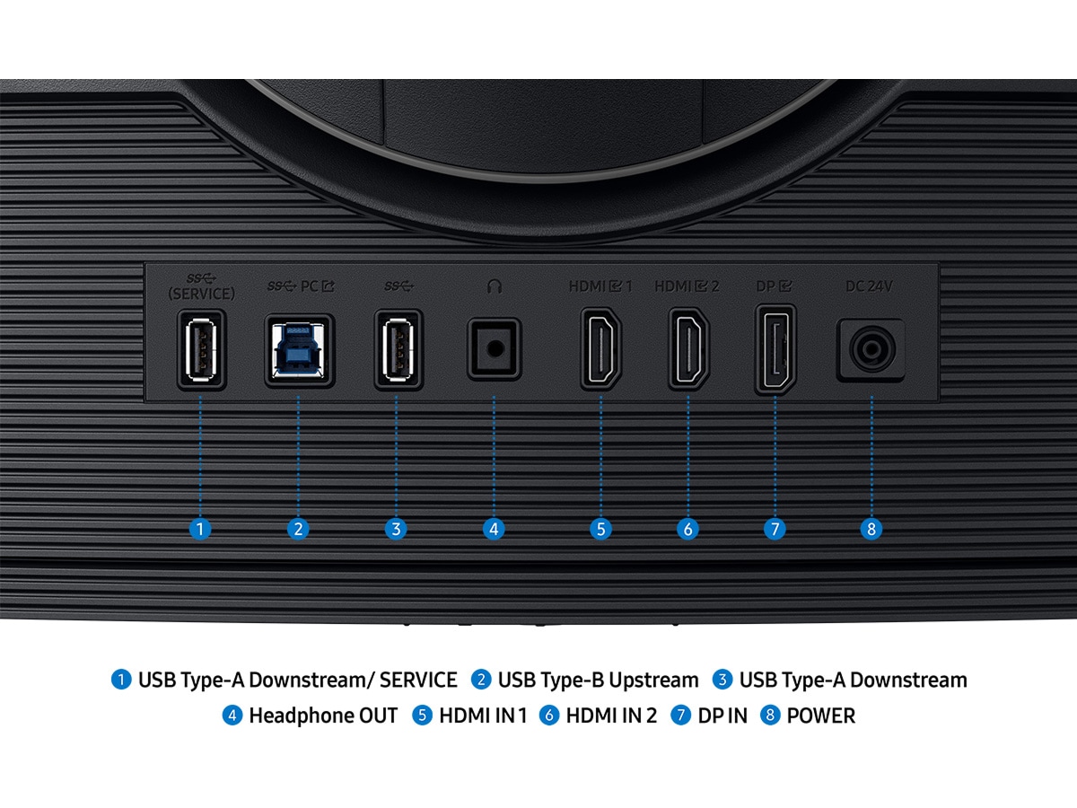 Samsung 37" 4K gamingskjerm Odyssey S37FG75 Gamingskjermer