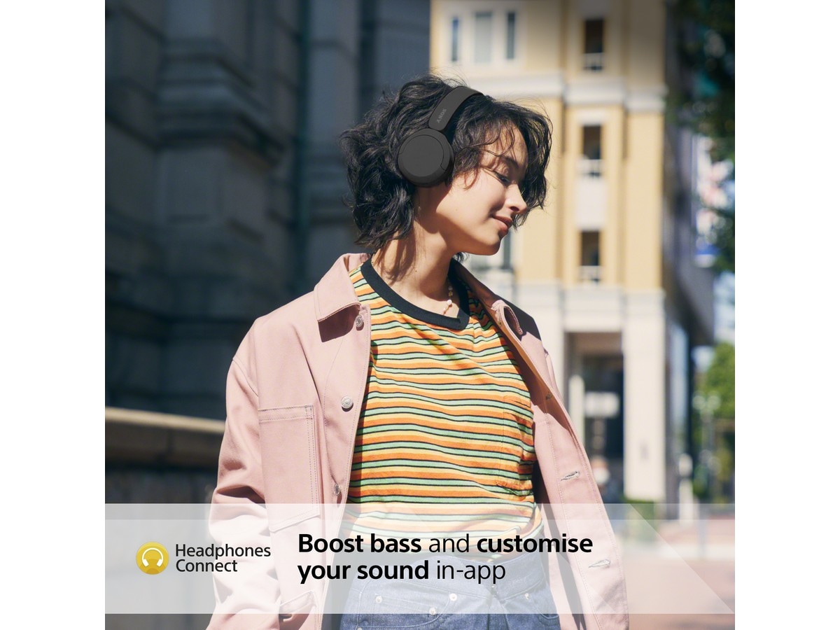 Sony WH-CH520 trådløse hodetelefoner, On-Ear (sort) x2 Hodetelefoner