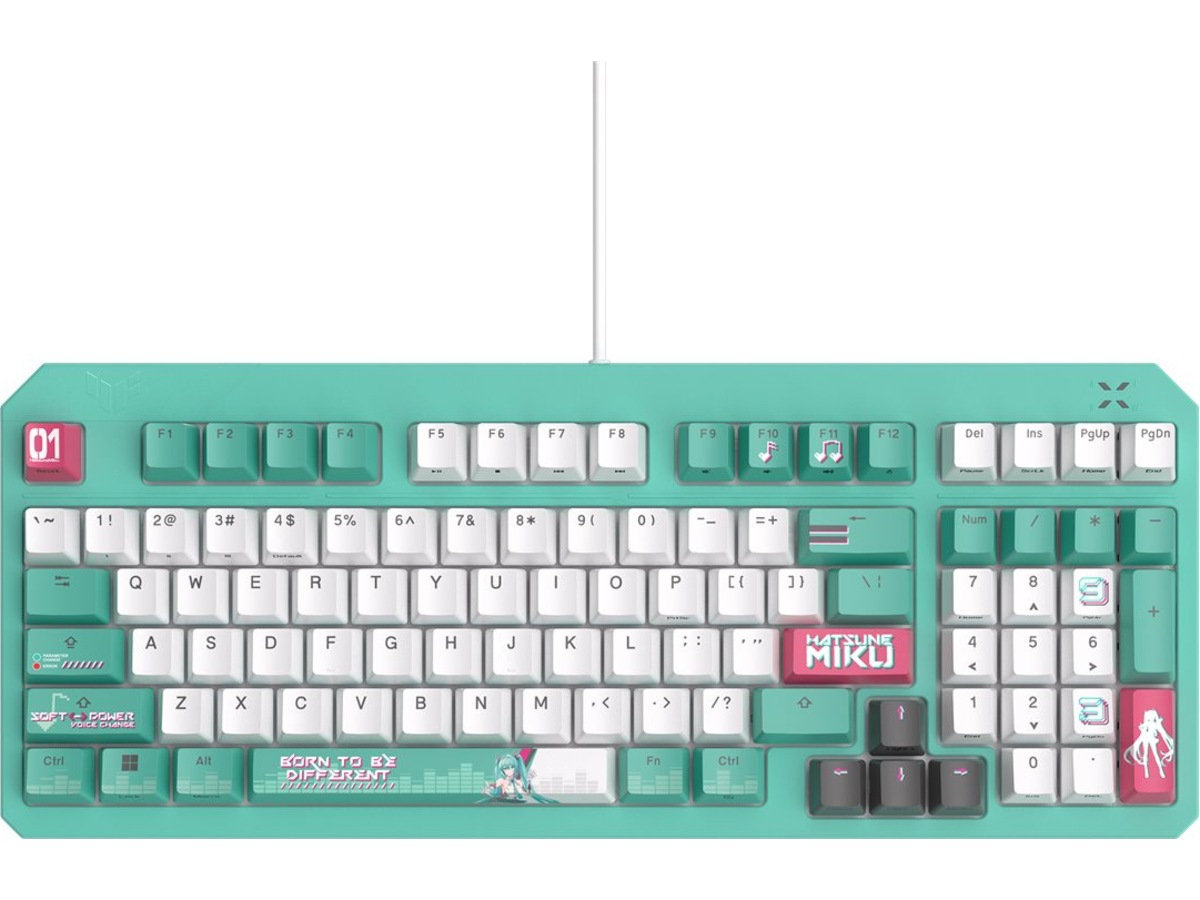 ASUS TUF Gaming K3 Gen II Hatsune Miku Edition tastatur Gamingtastatur