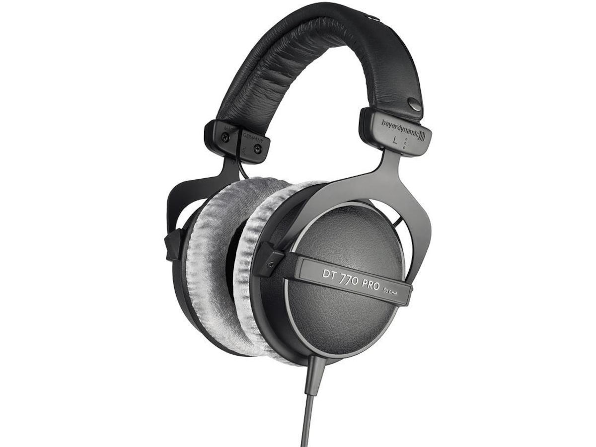 Beyerdynamic DT770 Pro 80 hodetelefoner med ledning, Over-Ear (sort) Hodetelefoner
