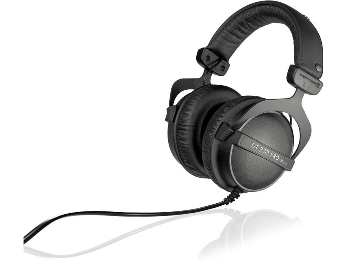 Beyerdynamic DT770 Pro 32 hodetelefoner med ledning, Over-Ear(sort) Hodetelefoner