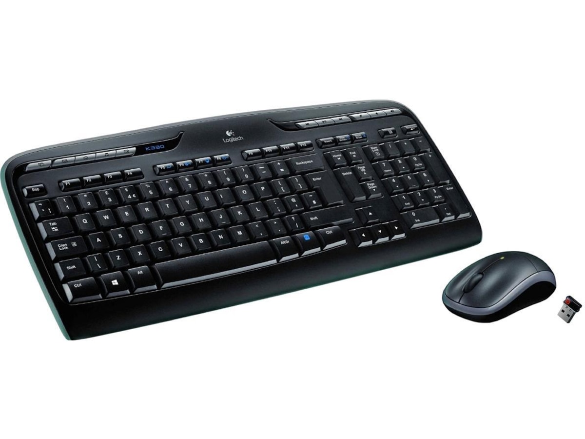 Logitech MK330 Combo Trådløs Mus & tastatur -kombipakker