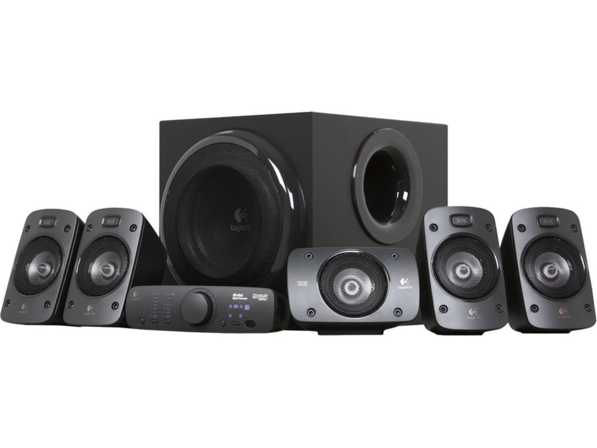 Logitech Z-906 PC Høyttalere 5.1 Høyttalere