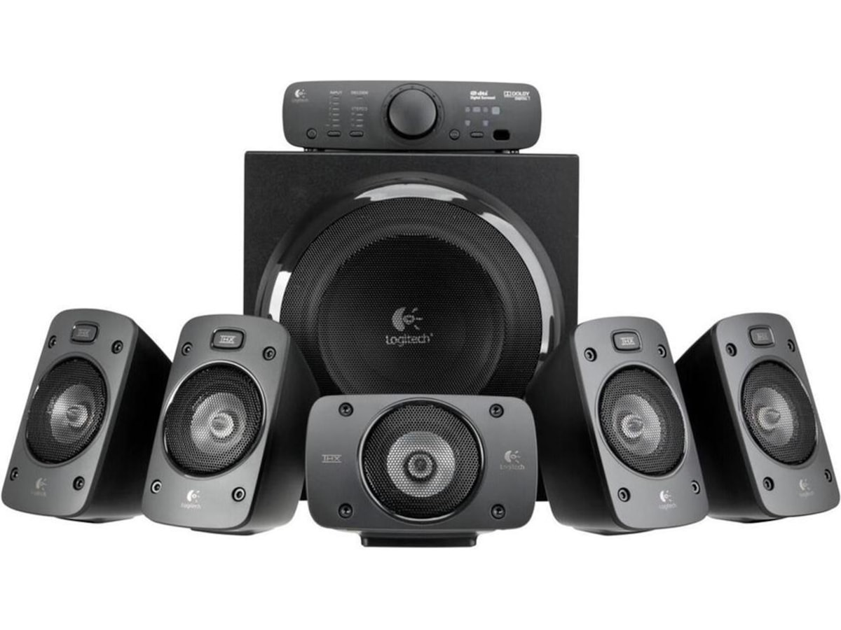 Logitech Z-906 PC Høyttalere 5.1 Høyttalere