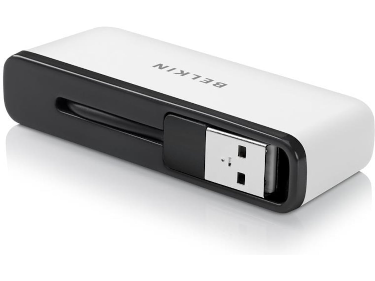 Belkin 4 port Travel-HUB Dockingstasjon & USB-HUB