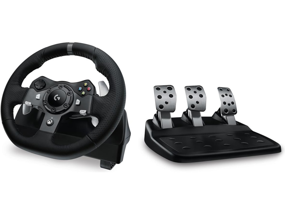 Logitech G920 Driving Force Racing Ratt og pedaler