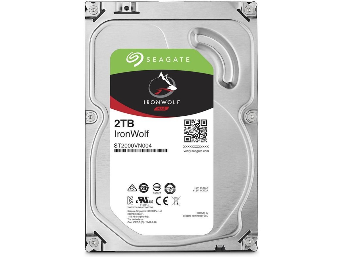 Seagate IronWolf 2TB 3.5'' NAS HDD Harddisk 3,5 Komplett.no