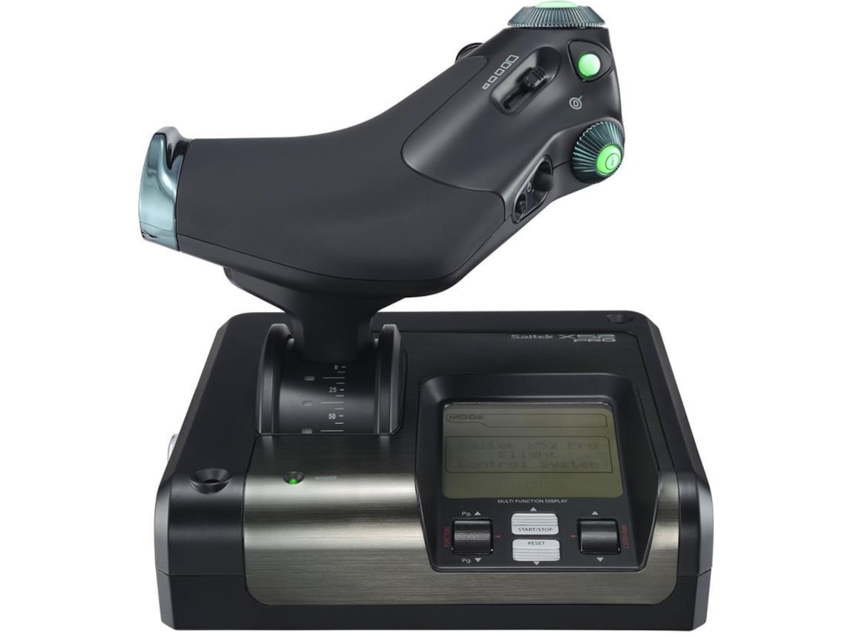 Logitech G X52 Pro Flight Control System Joystick