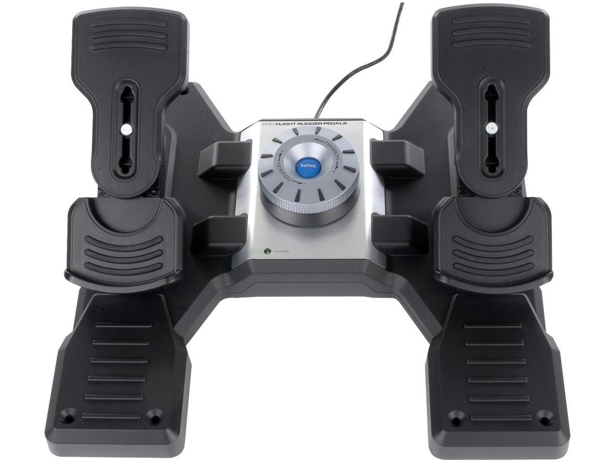 Logitech G Pro Flight Rudder Pedals Ratt og pedaler