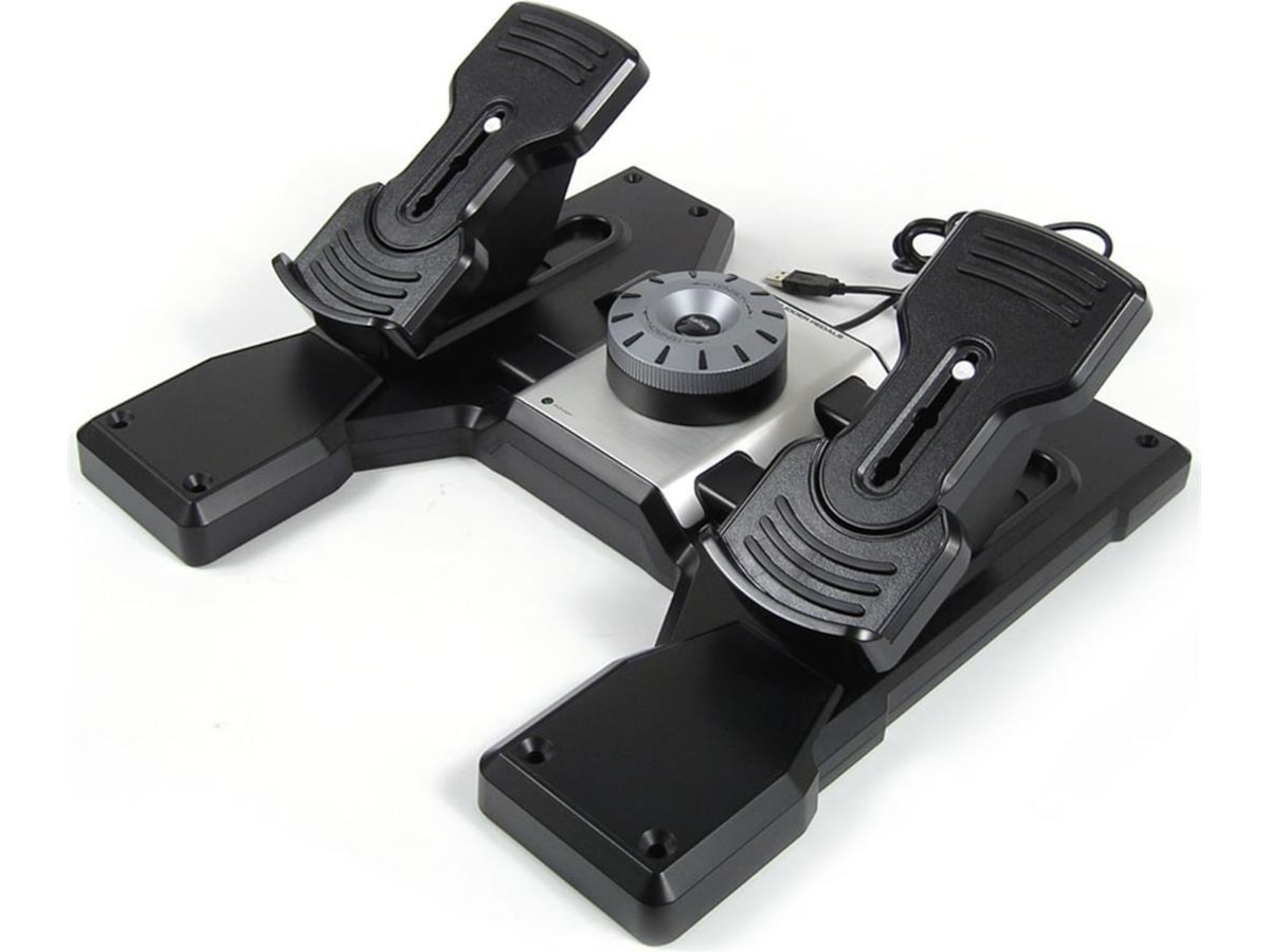Logitech G Pro Flight Rudder Pedals Ratt og pedaler