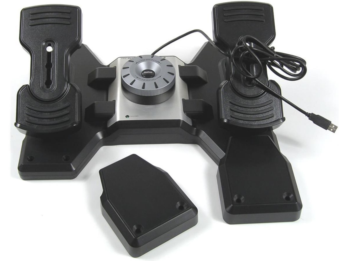Logitech G Pro Flight Rudder Pedals Ratt og pedaler