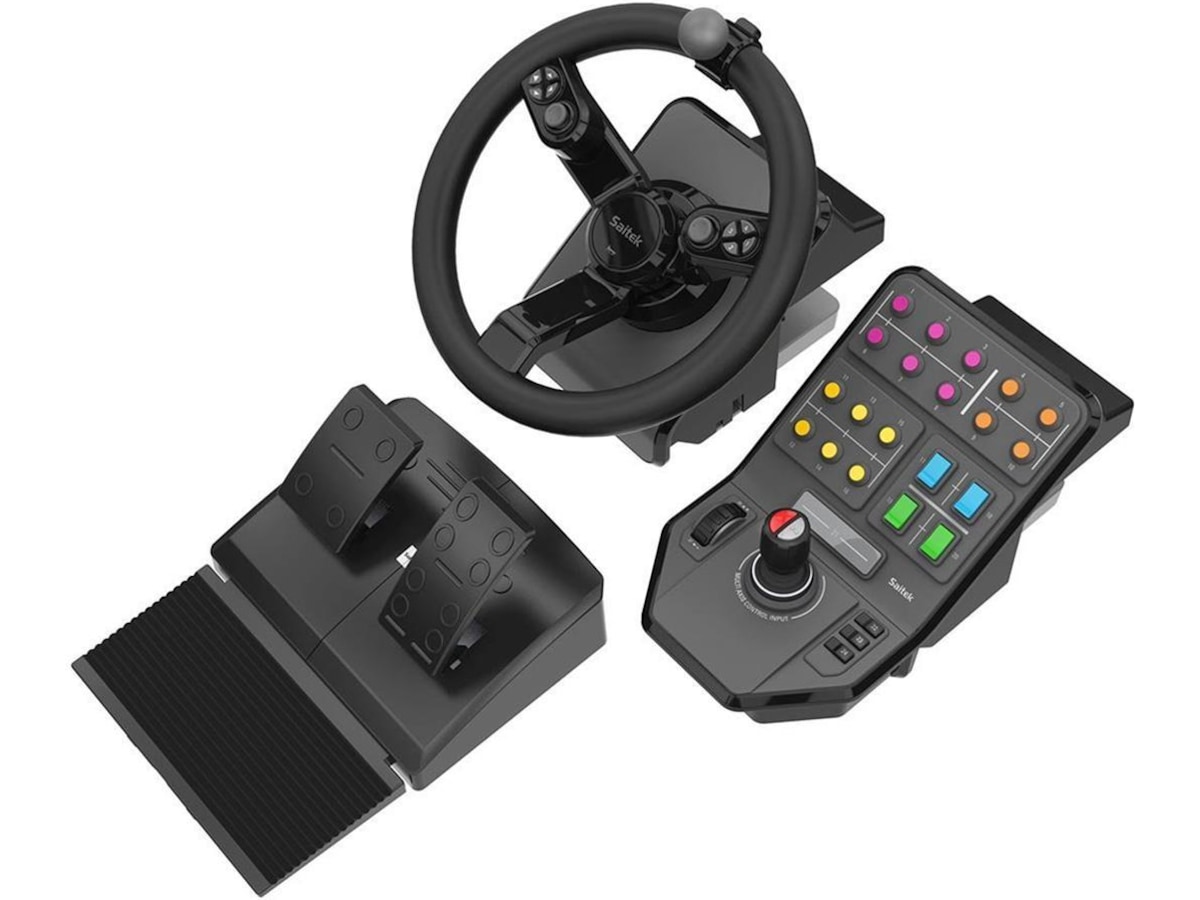 Logitech G Farm Sim Controller Ratt og pedaler