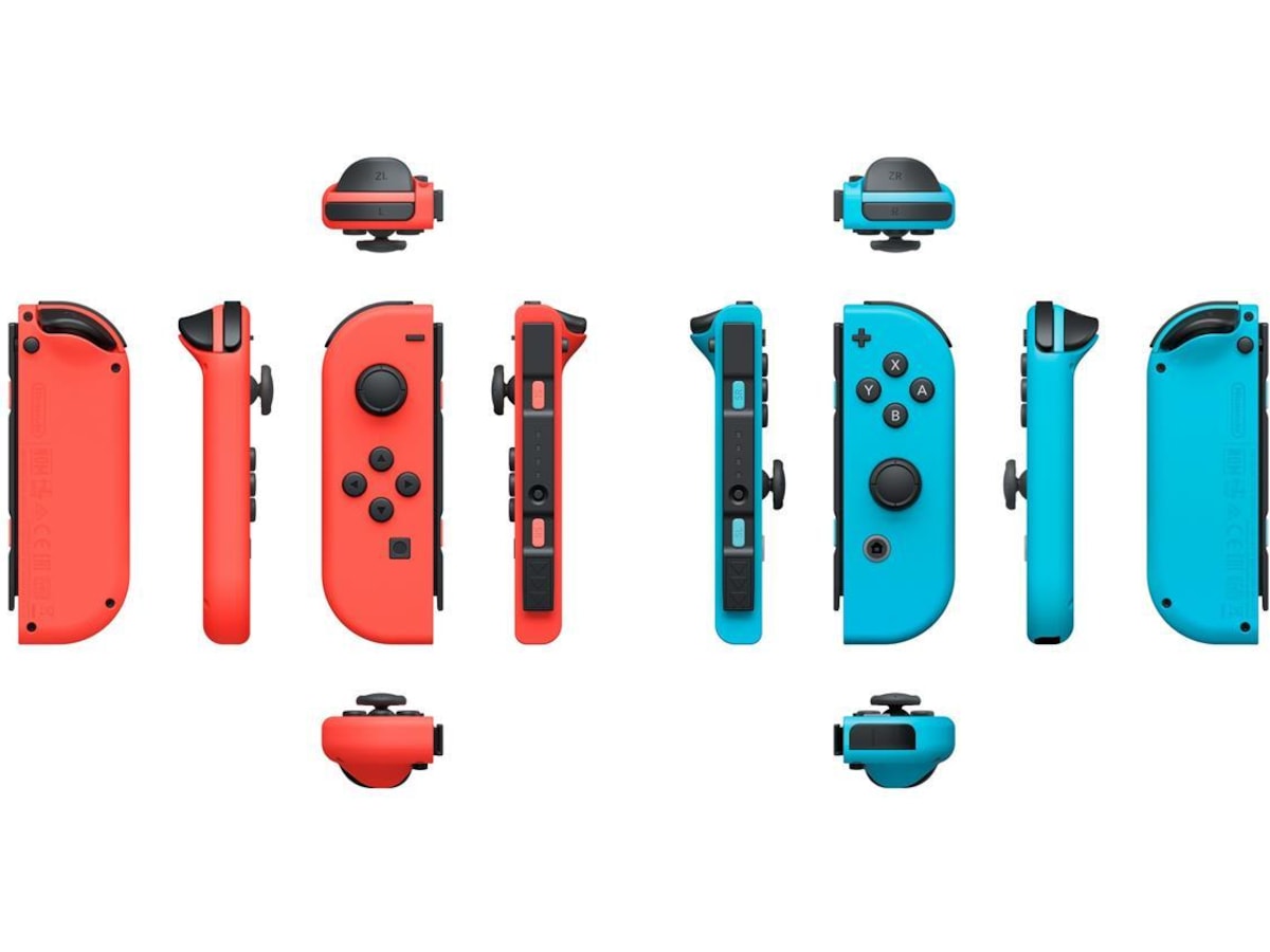 Nintendo Switch Joy-Con (Neon Red/Neon Blue) Tilbehør til spillkonsoller