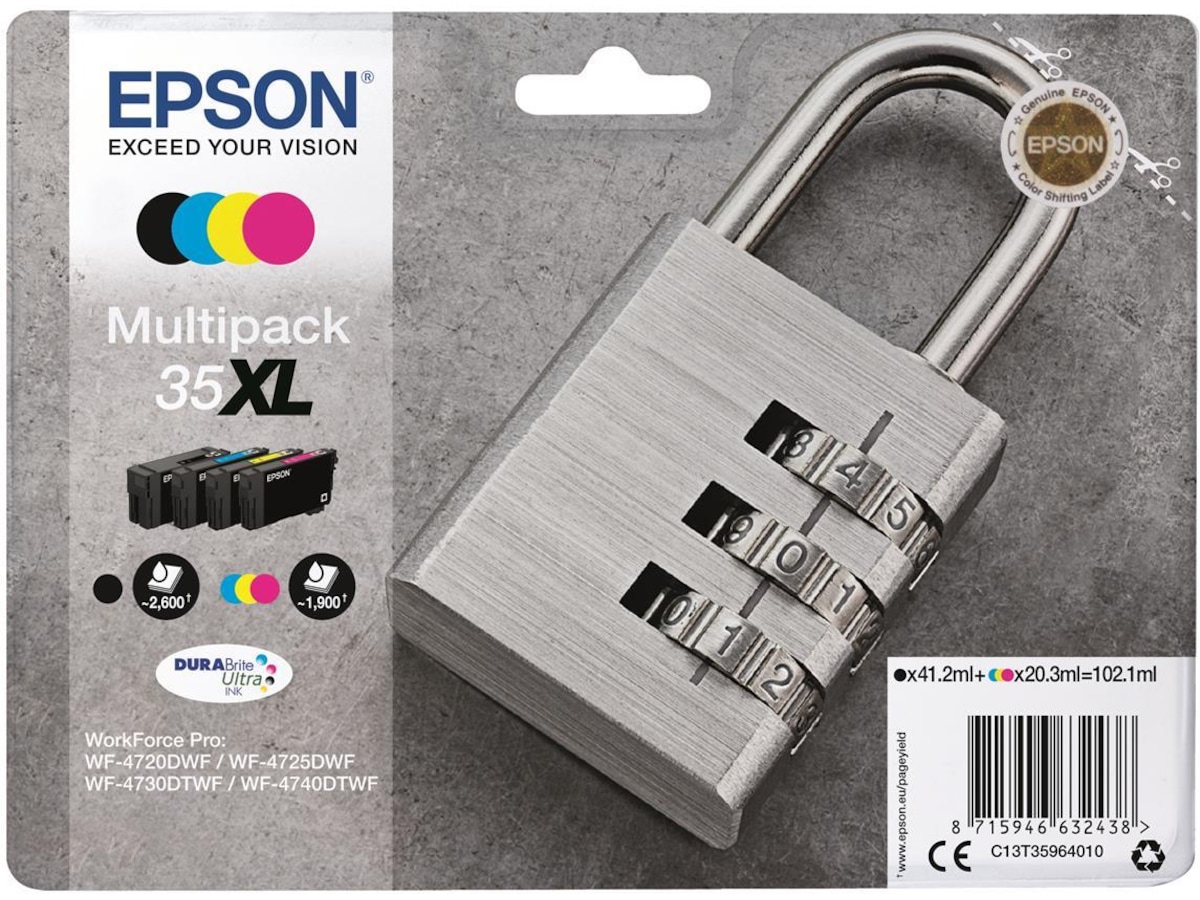 Epson Blekk 35XL Multipack Blekkpatroner
