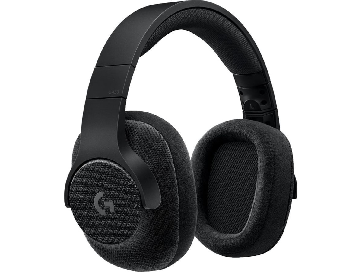 Logitech G433 Gaming Headset (sort) Gaming headset Komplett.no