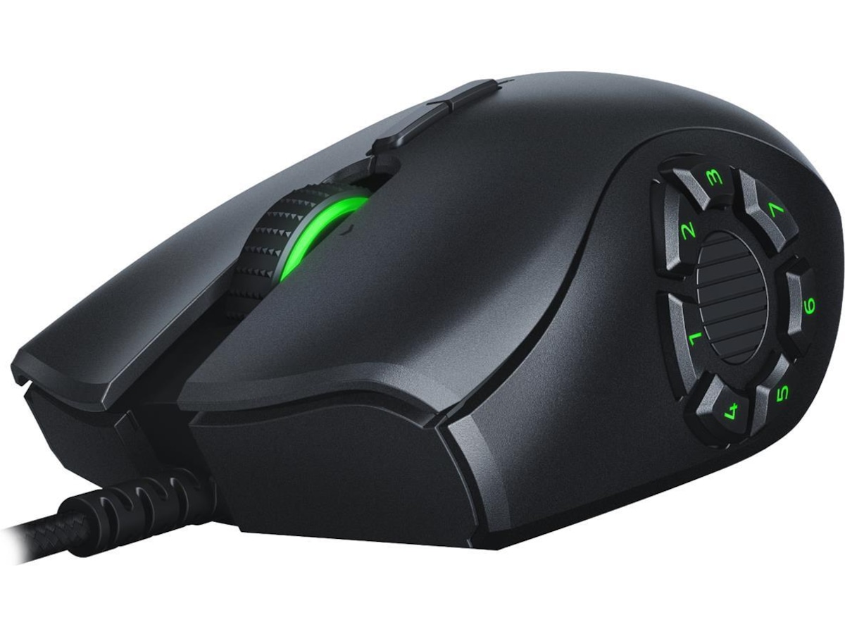 Razer Naga Trinity MOBA Gaming Mus - Gaming mus - Komplett.no