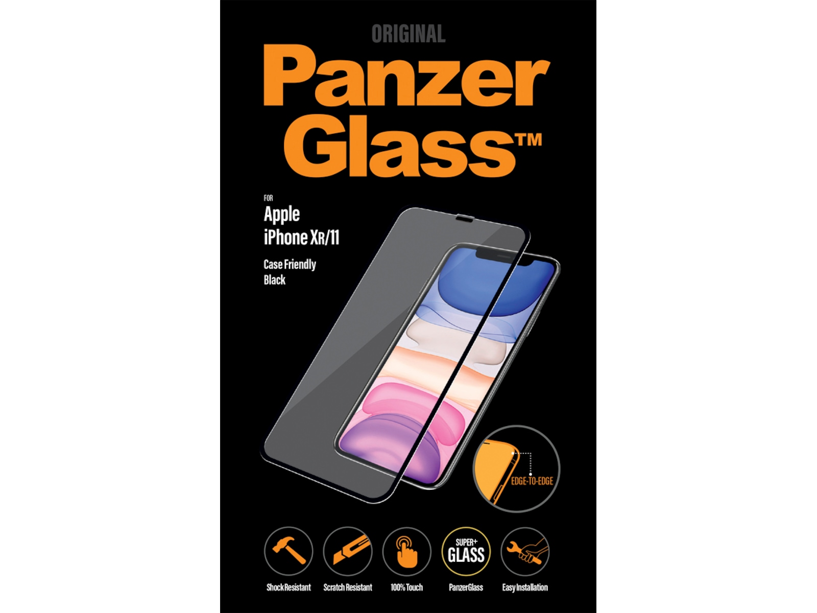 PanzerGlass iPhone XR / 11 Skjermbeskytter Skjermbeskytter