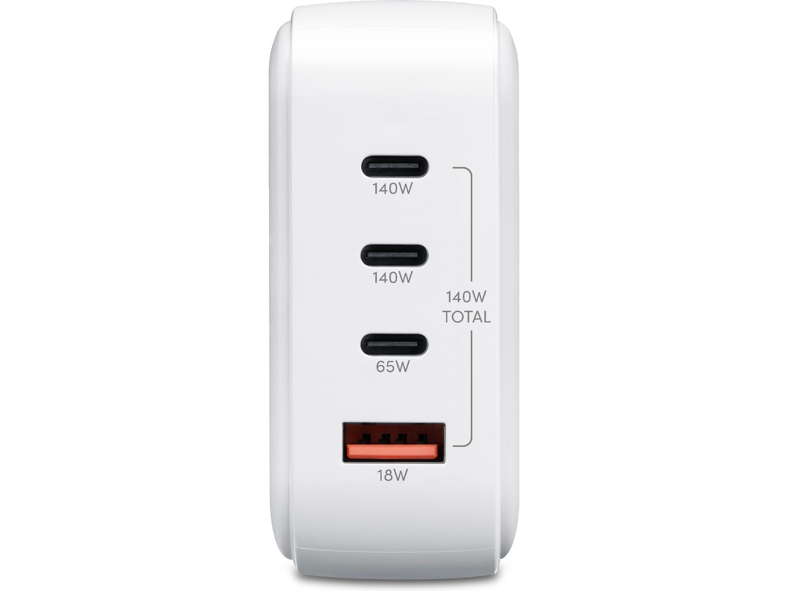 Andersson 140W Vegglader (hvit) Mobilladere