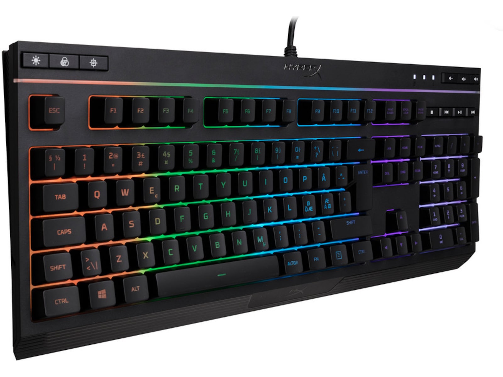 HyperX Alloy Core RGB Gamingtastatur (sort) Gamingtastatur