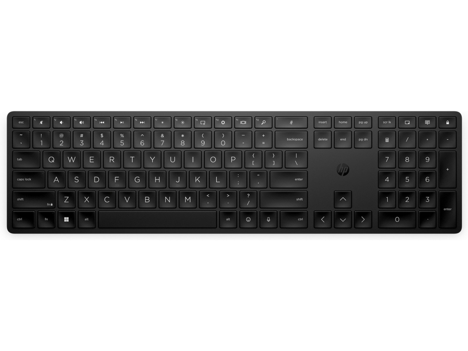 HP 450 Programmerbart trådløst tastatur (sort) Tastatur