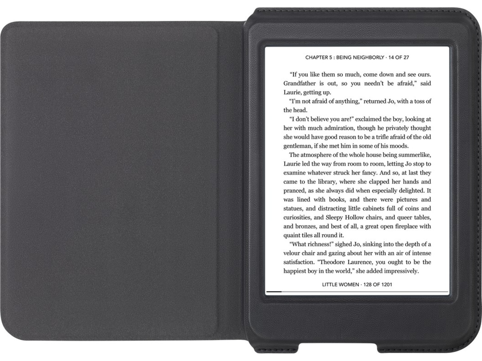 Kobo Sleepcover (sort) Lesebrett tilbehør