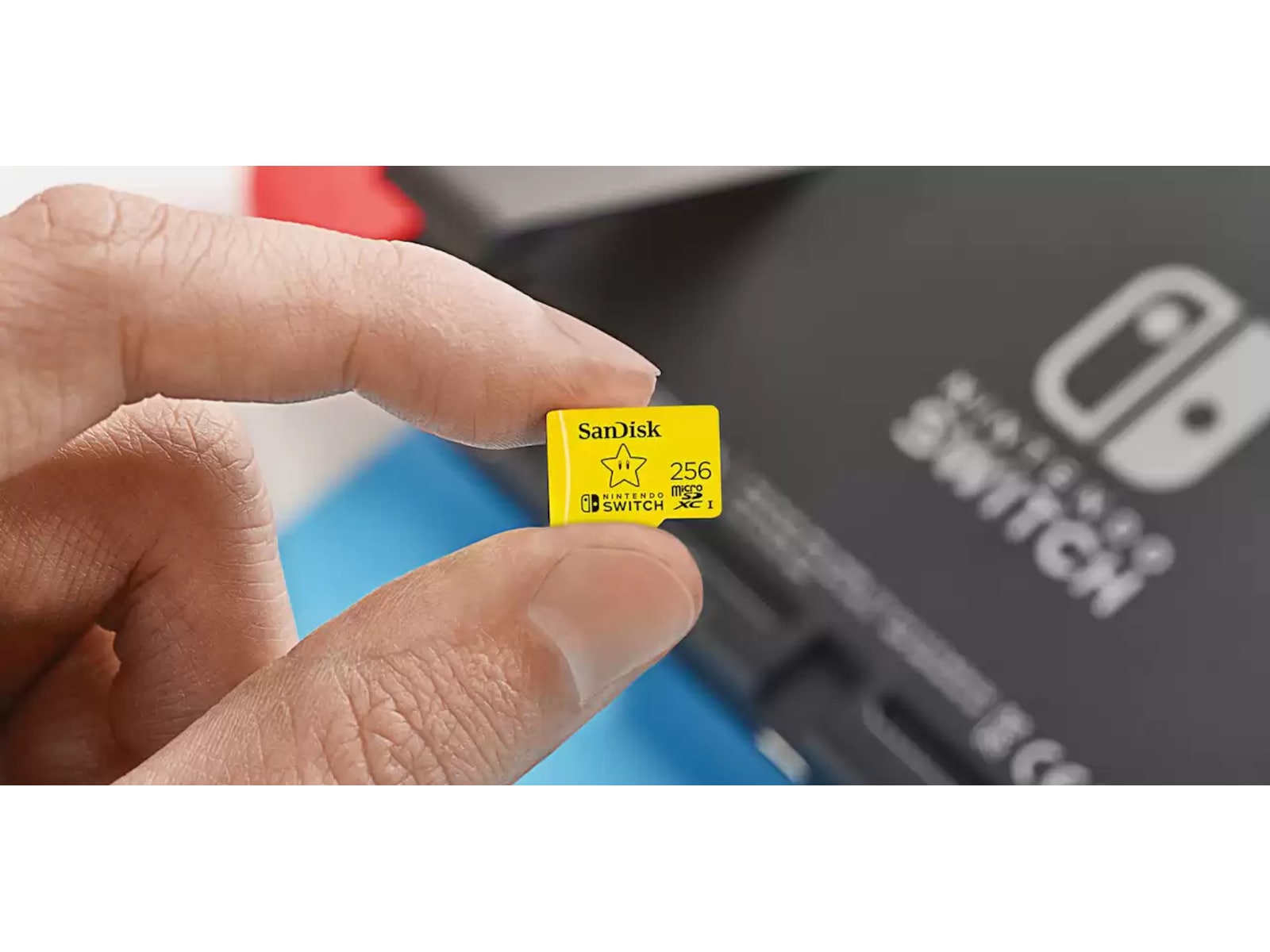 SanDisk MicroSDXC 1TB Switch Minnekort til foto & video