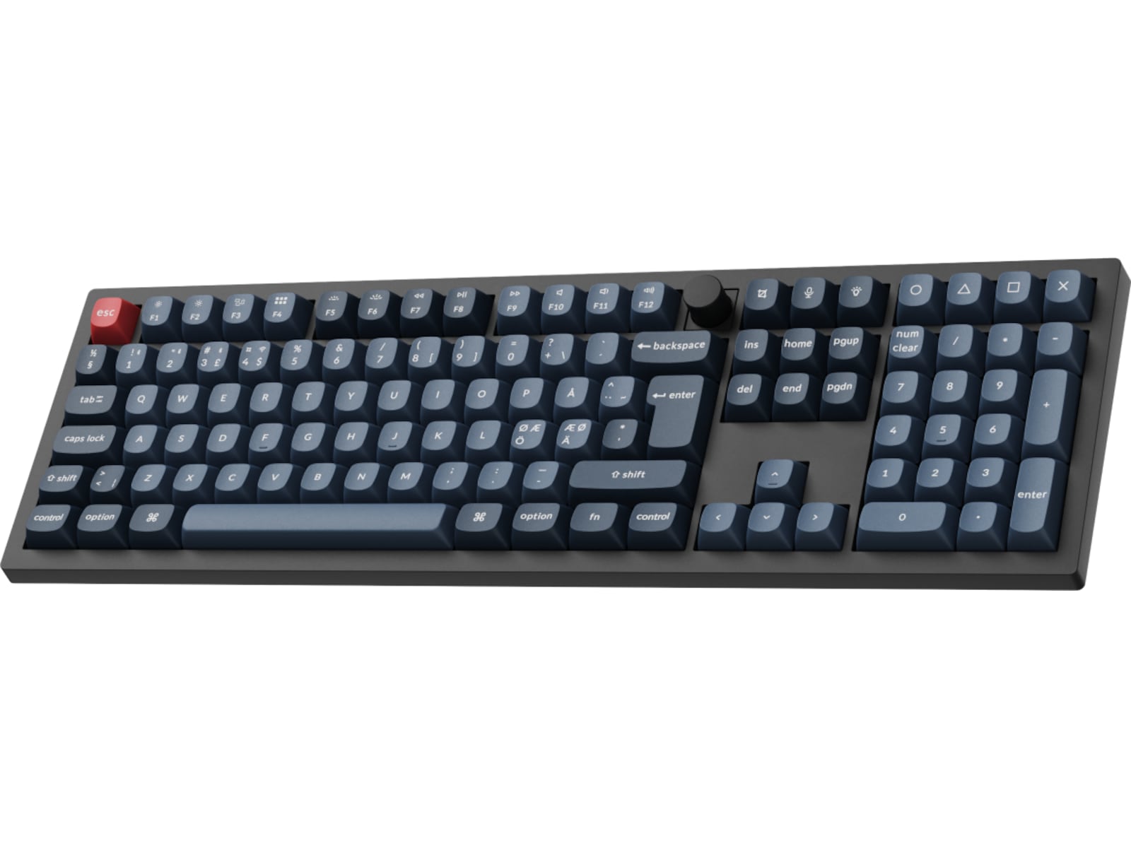 Keychron V6 MAX Gateron Jupiter Red trådløst gamingtastatur Gamingtastatur