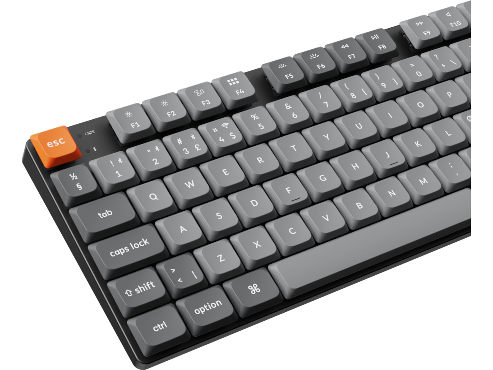 Keychron K5 MAX QMK/VIA Gateron Brown trådløst gamingtastatur Gamingtastatur