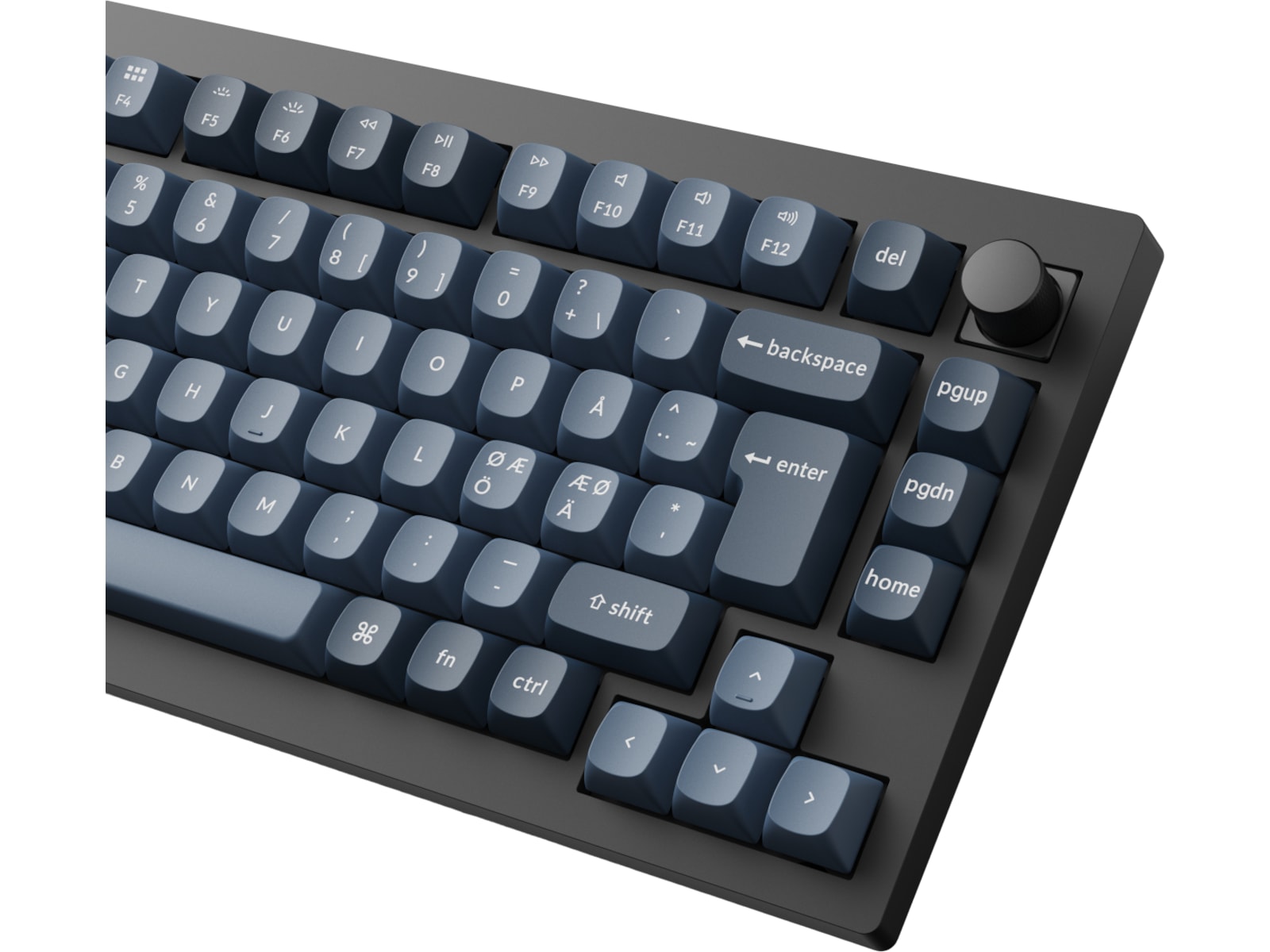 Keychron V1 MAX Gateron Jupiter Red trådløst gamingtastatur Gamingtastatur