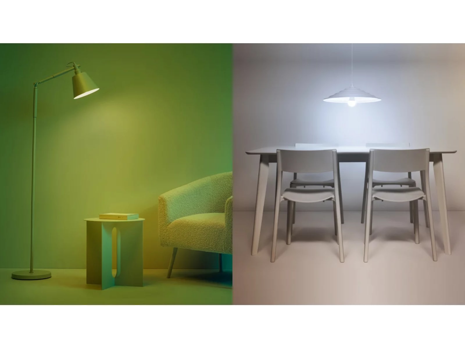 WiZ LED A-60 8,8W E27 RGB Lyspære 2pk Lyspærer & LED-pærer