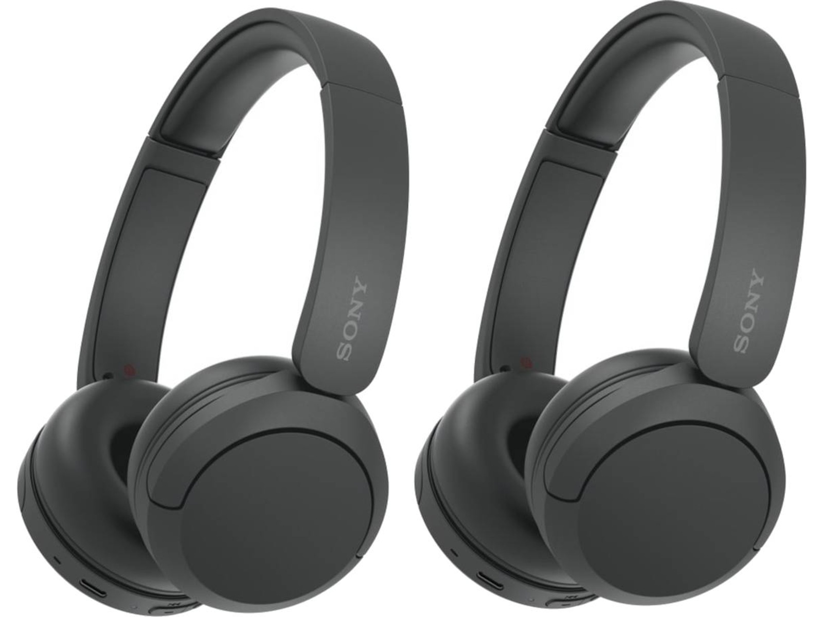 Sony WH-CH520 trådløse hodetelefoner, On-Ear (sort) x2 Hodetelefoner
