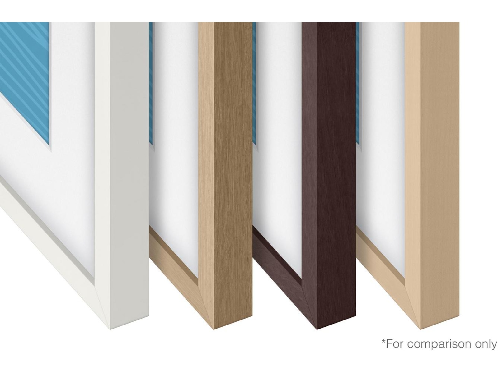 Samsung 85" ramme til The Frame (2021-2024, hvit) TV-ramme & tilbehør