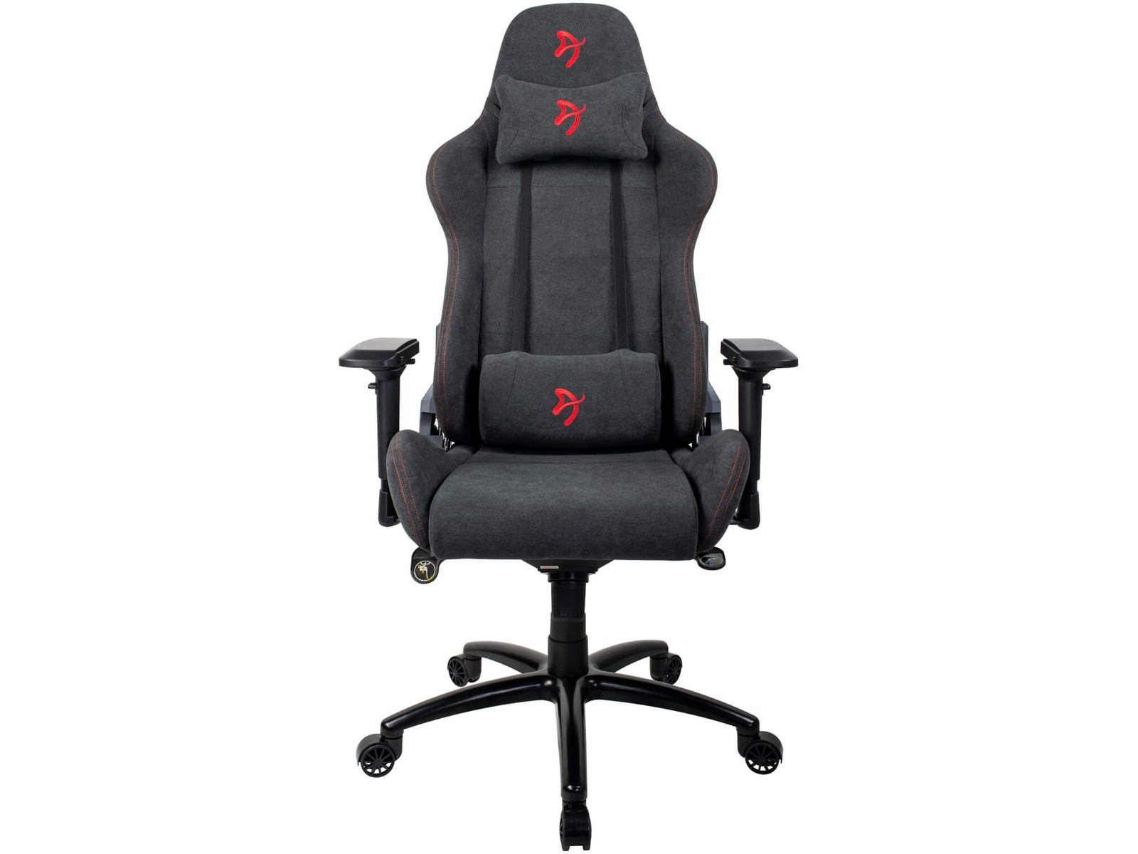 Arozzi Verona Signature Soft Fabric gamingstol rød logo Gamingstoler