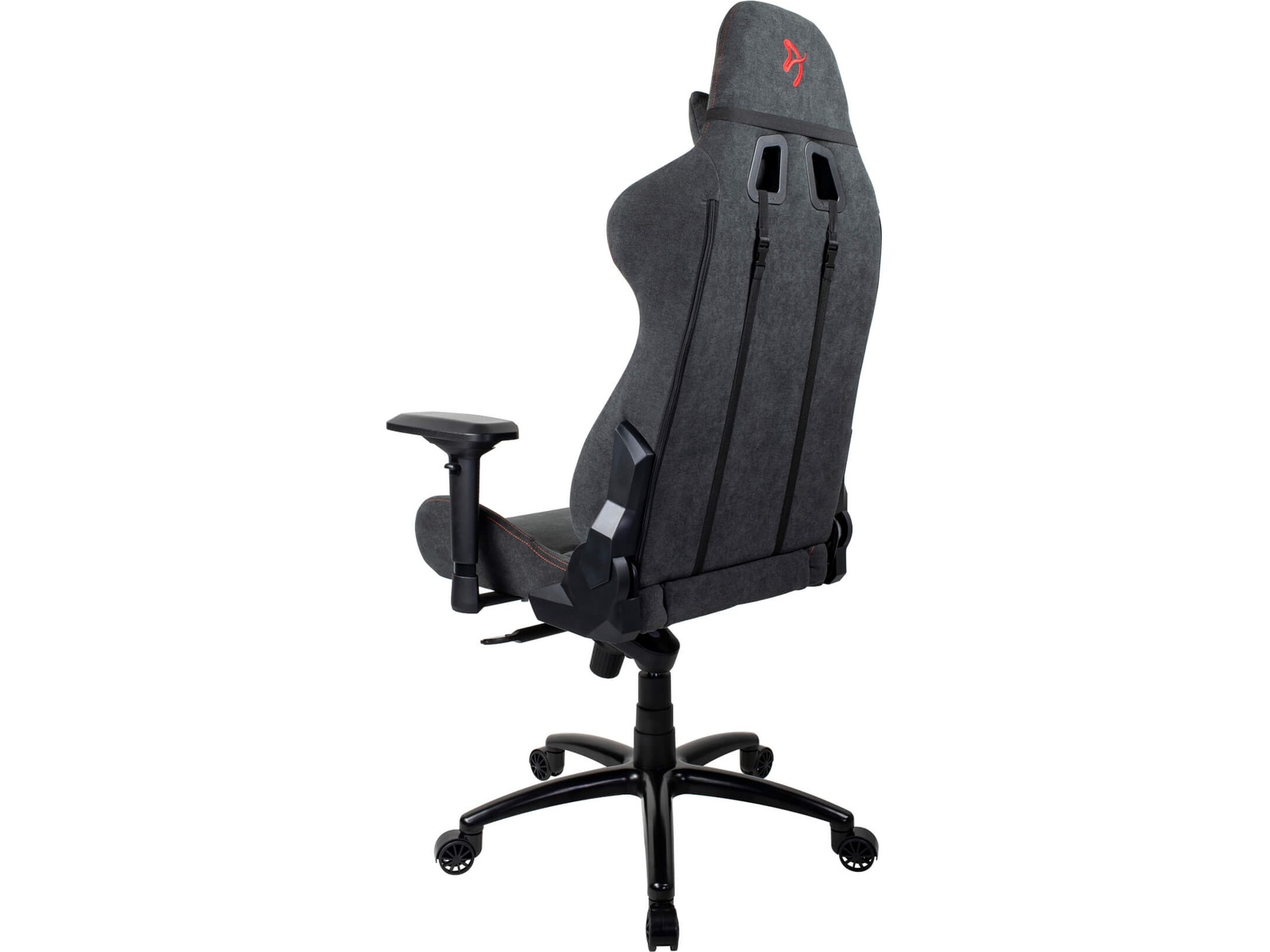 Arozzi Verona Signature Soft Fabric gamingstol rød logo Gamingstoler