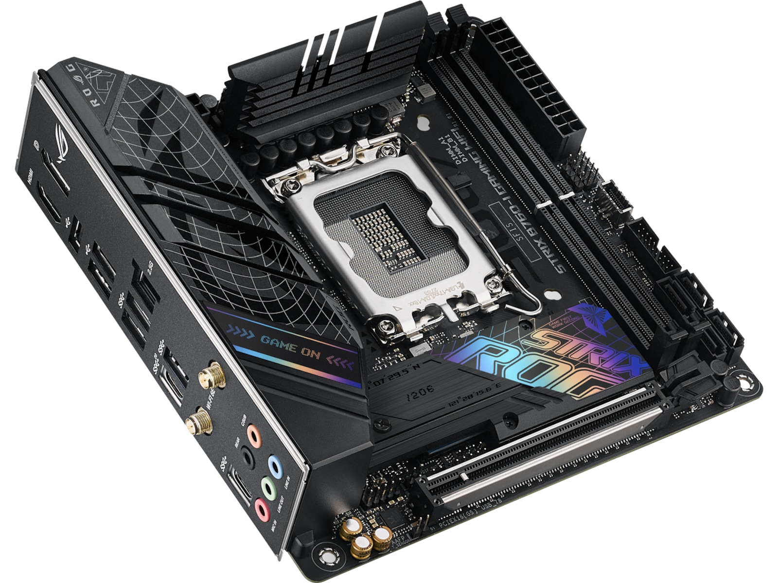 ASUS ROG STRIX B760-I GAMING WIFI Hovedkort Intel Socket