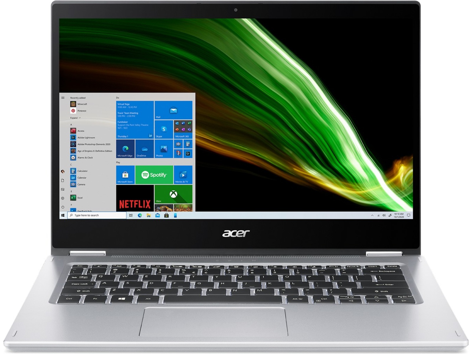 Acer Spin 1 SP11431 14" FHD touch 2i1 PC Komplett.no