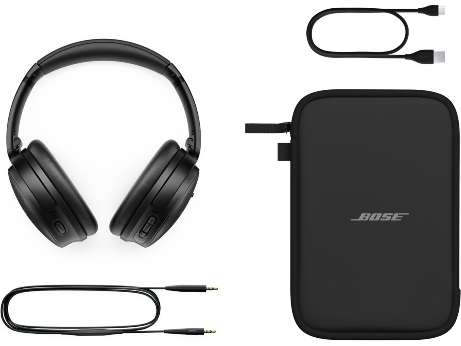 Bose QuietComfort SC trådløse hodetelefoner, Over-Ear (sort) Hodetelefoner