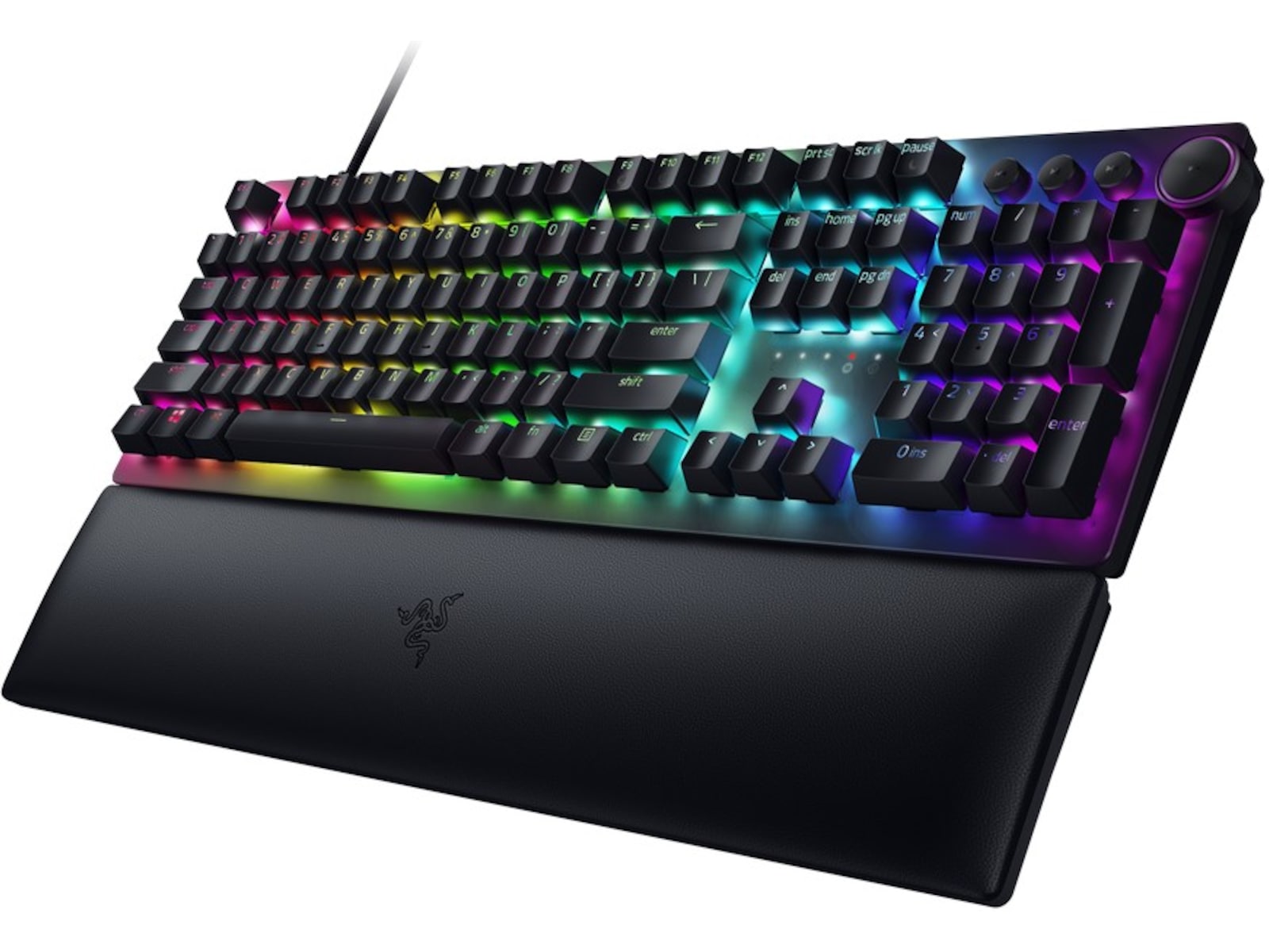 Razer Huntsman V2 (sort) Gamingtastatur