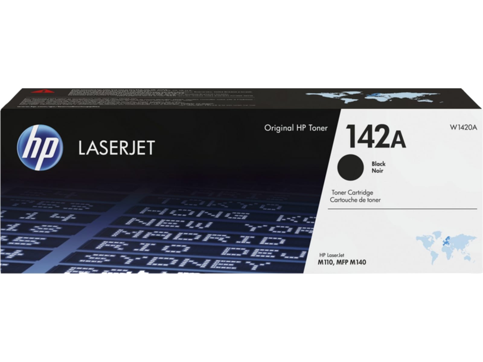 HP Toner 142A Sort Lasertoner