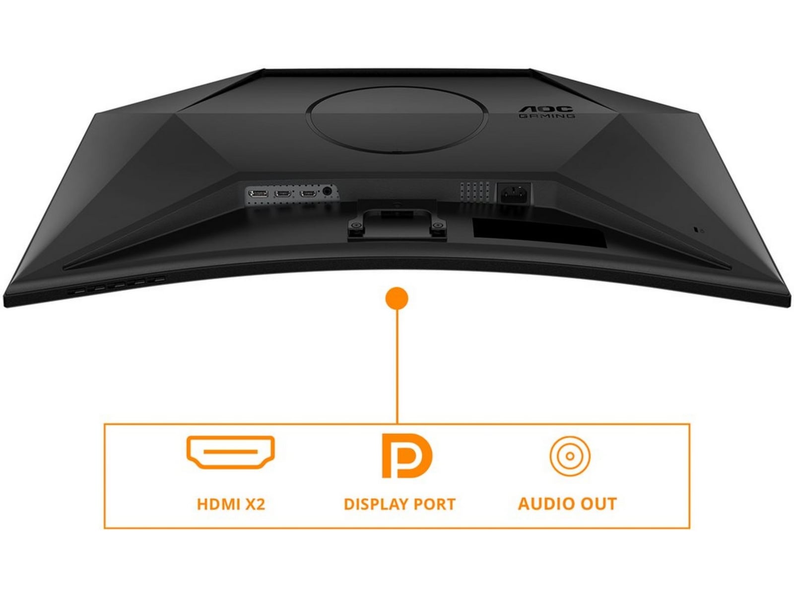 AOC 32" curved gamingskjerm CQ32G4VE Gamingskjermer