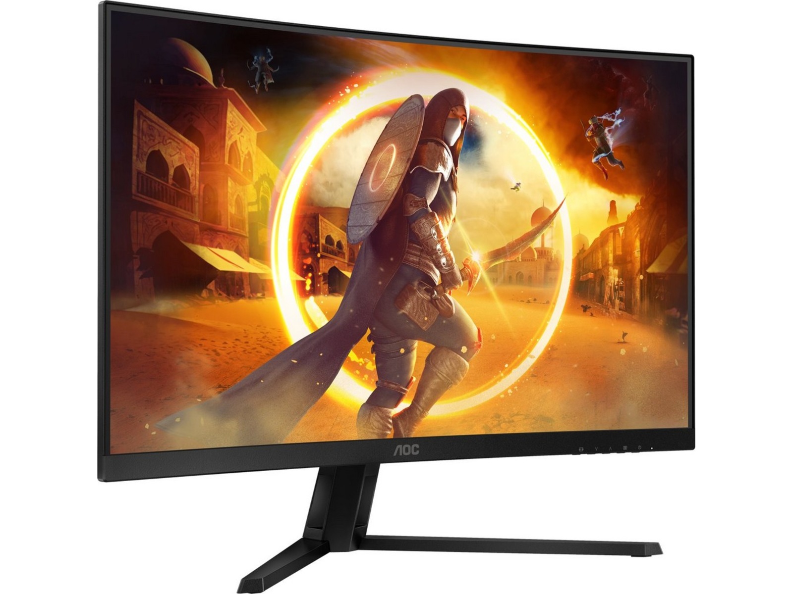 AOC 32" curved gamingskjerm CQ32G4VE -B-Grade Demo skjermer